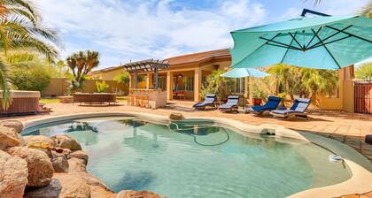 Sonoran Getaway in Goodyear: Amazing Pool, Spacious Backyard, near Golf & Hiking