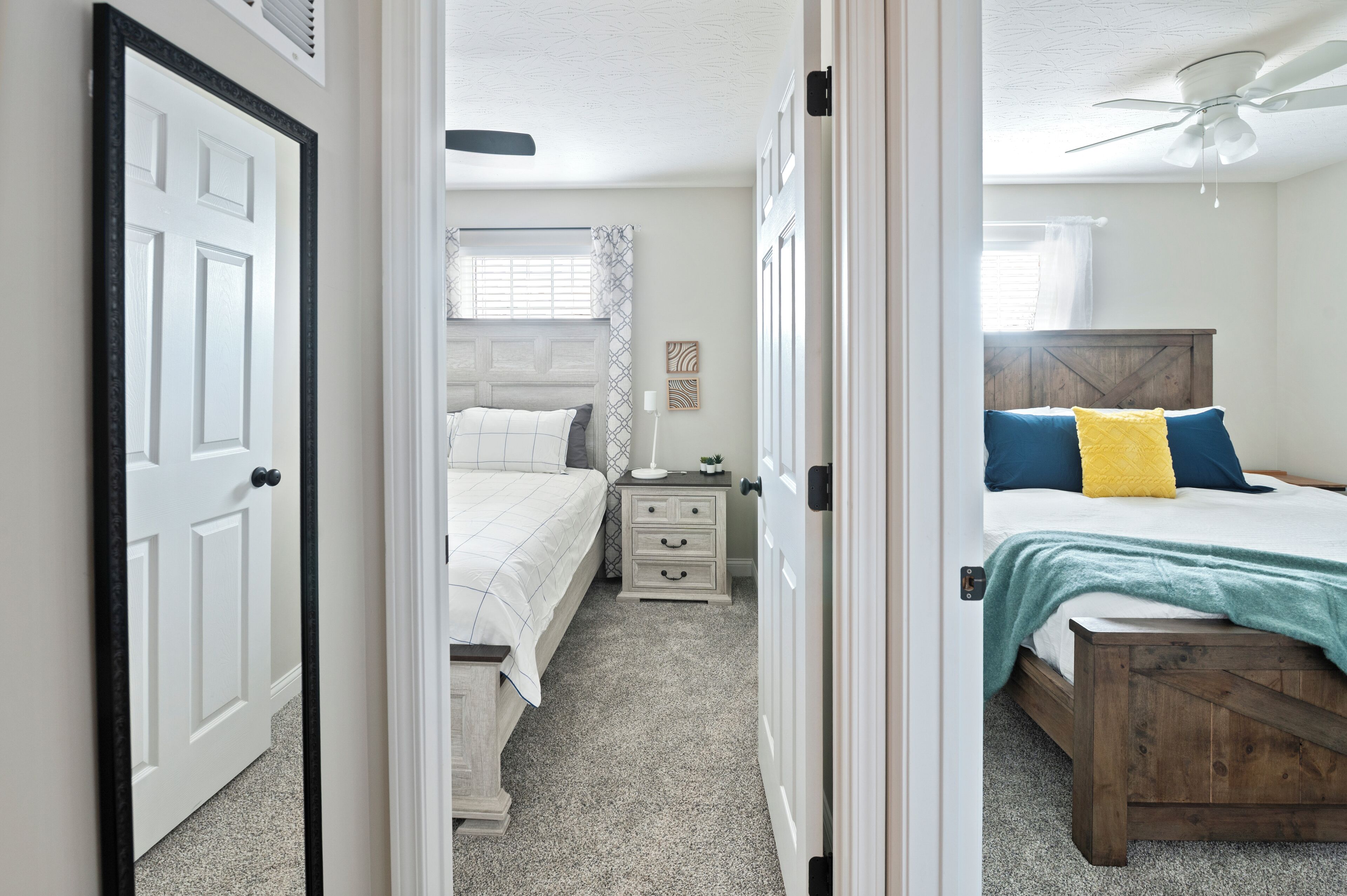 5 chambres, fer et planche à repasser, lit parapluie, Wi-Fi gratuit