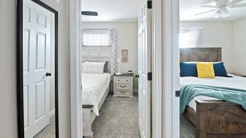 5 chambres, fer et planche à repasser, lit parapluie, Wi-Fi gratuit