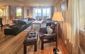 Fireplace, DVD player - Awesome home in Eggedal with sauna (Eggedal)