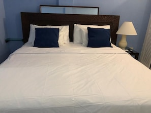 1 bedroom, iron/ironing board, Internet, bed sheets