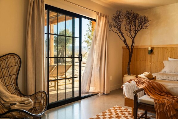 Desk, iron/ironing board, travel cot, free WiFi