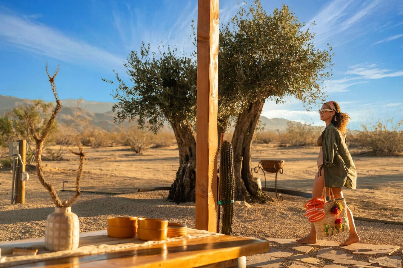 Overnattingsstedets uteområder