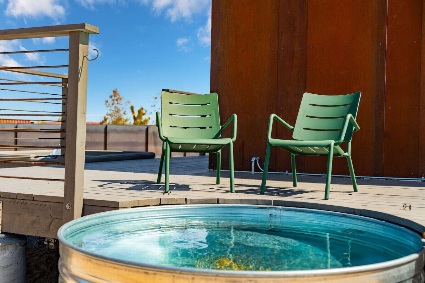 Bain à remous extérieur