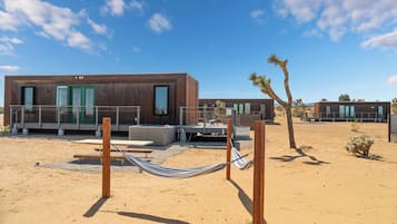 Overnatningsstedets område