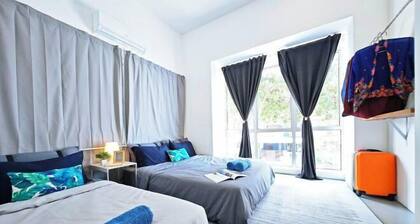 Cosy Batu Kawan Home 12 Pax ~5 mins to IKEA~ Entire Home ~4 Bedrooms~