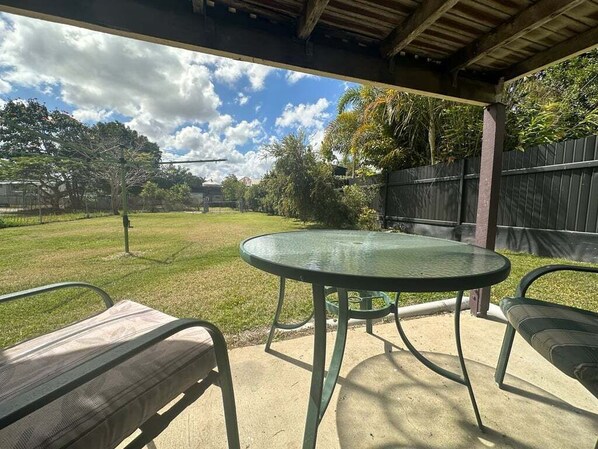 Restauration en plein air