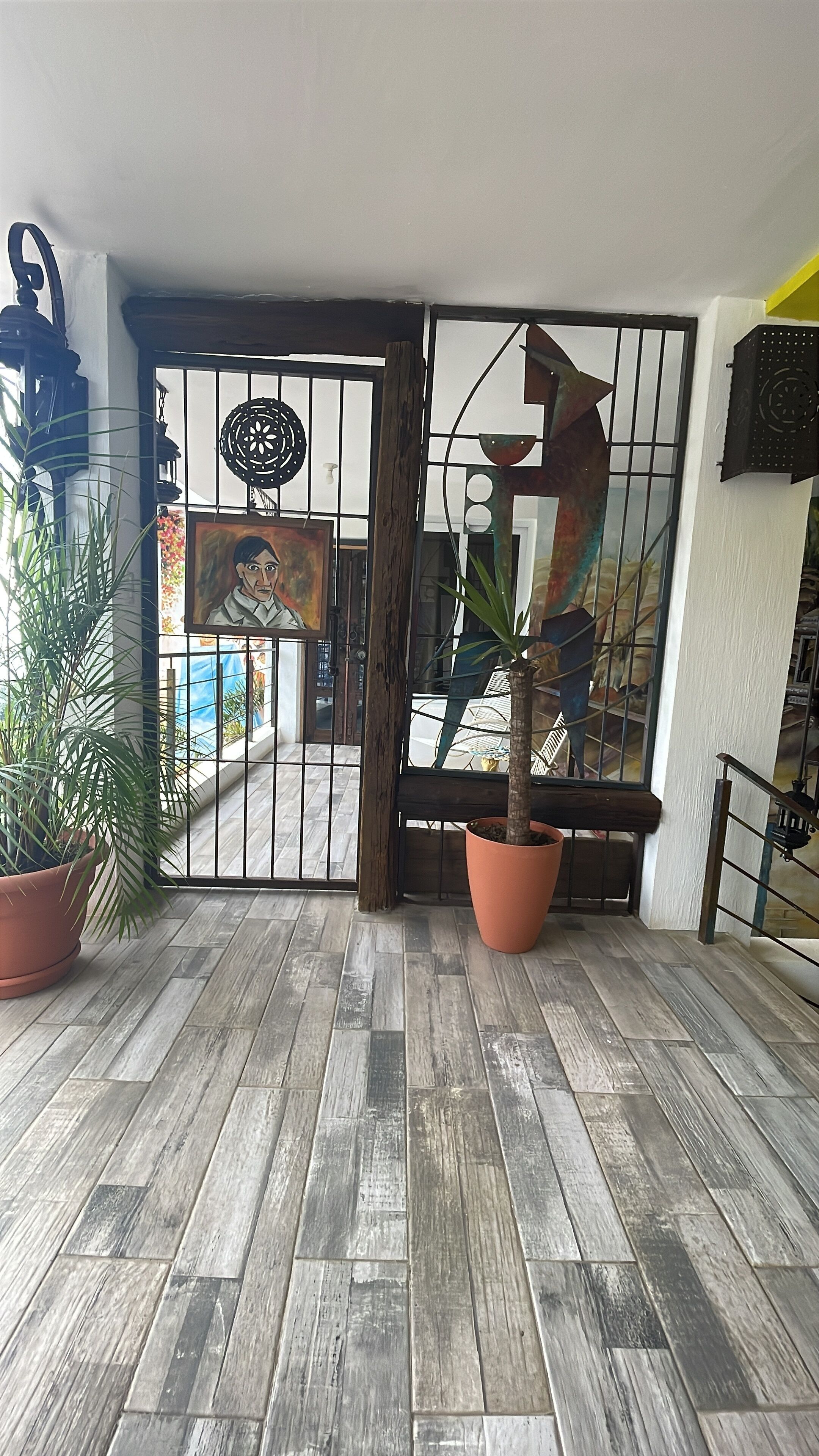 디럭스 아파트, 발코니, 계곡 전망 | 노트북 작업 공간, 암막 커튼, 방음 설비, 다리미/다리미판