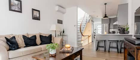 Smart TV, books, stereo, computer monitors