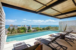 Pool - Magical Rooftop · King, Pool and Unforgettable Views (Puerto Morelos)