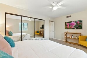 5 bedrooms, iron/ironing board, travel crib, free WiFi