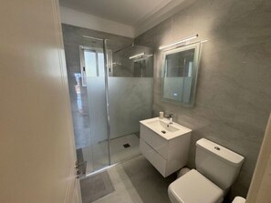 Shower, hair dryer