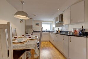 Microwave, dishwasher, highchair