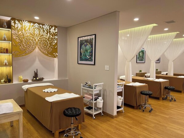Tratamentos corporais, hidroterapia, aromaterapia