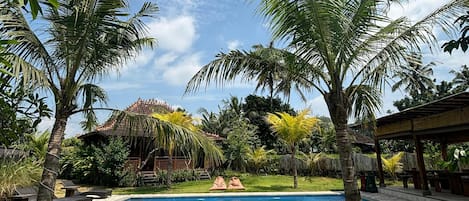 Deluxe Double Room, Balcony, Pool View | View from room
