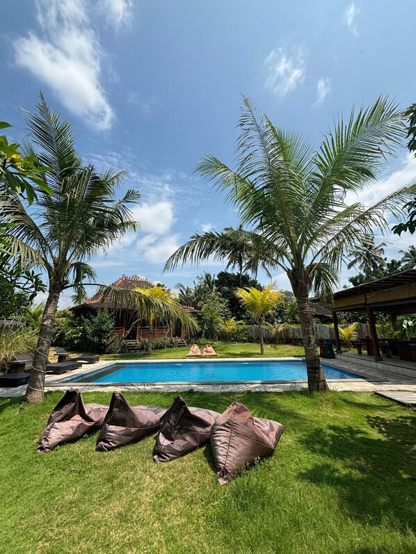 Deluxe Double Room, Balcony, Pool View | View from room