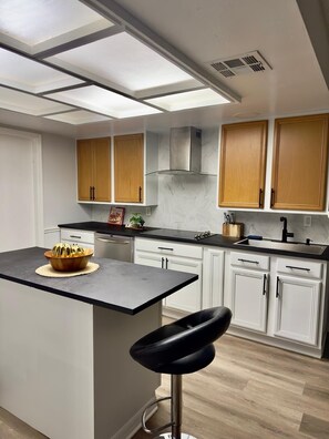 Microwave, stovetop