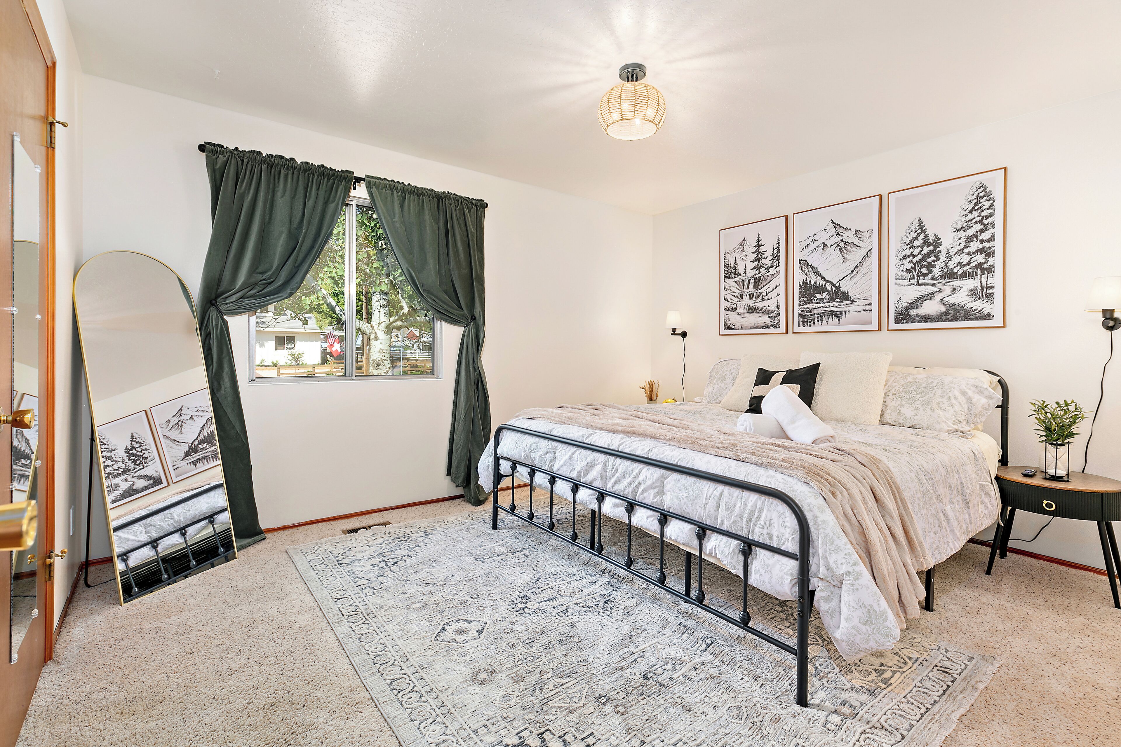 2 habitaciones, acceso a internet y ropa de cama 