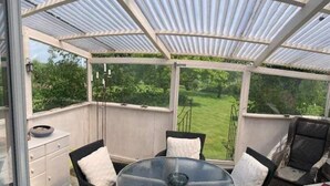 Outdoor dining - 4 Star Holiday Home in Hornsyld (Hornsyld)