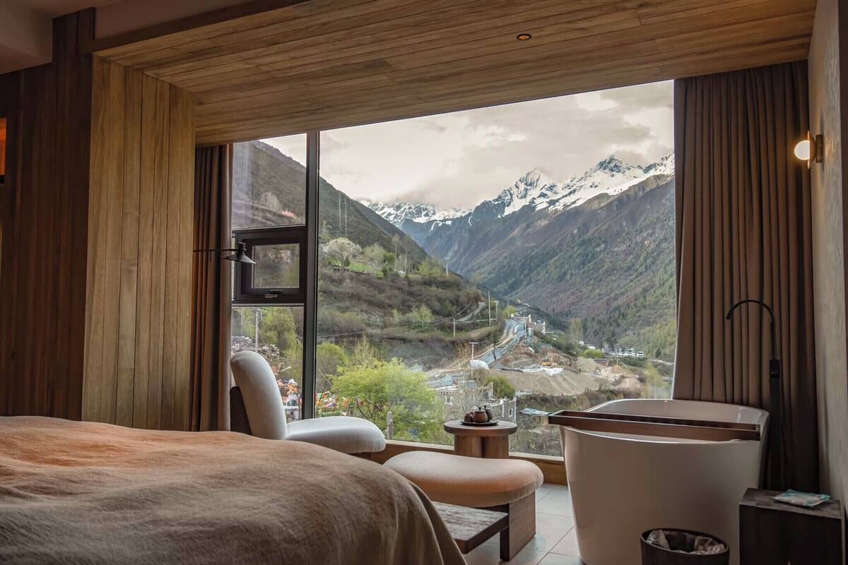 Quarto casal exclusivo, vista para a montanha | Vista para a montanha