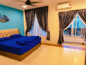 Villa Basic, patio | Ferro/asse da stiro, Wi-Fi gratuito