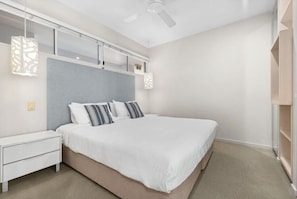1 bedroom, iron/ironing board, travel crib, WiFi