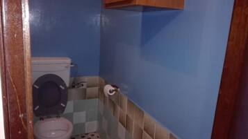 Secador de pelo, toallas, jabón y papel higiénico
