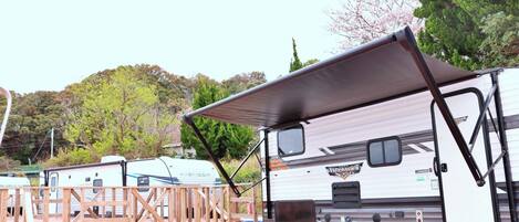 Overnattingsstedets uteområder