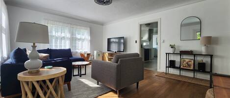 Smart TV, books, music library