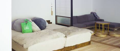 1 chambre, bureau, accĂšs au Wi-Fi (inclus), literie fournie