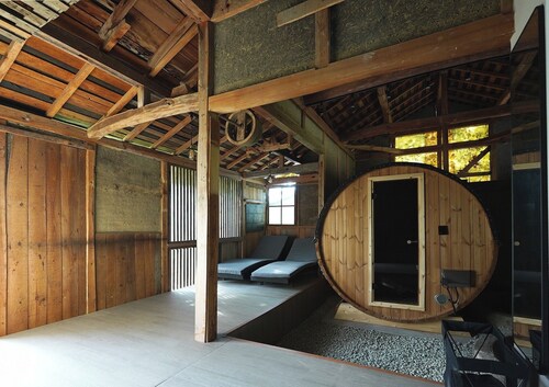 SAUNA&CURRY URI京丹後 -別邸 八重の間-隠れ納屋のテラスサウナ2階建４名ステイ / 京丹後市 京都府