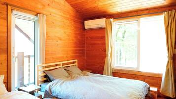 2 habitaciones, escritorio, wifi gratis y ropa de cama