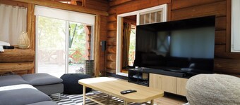 群馬県桐生市のまるまる貸切のログハウス２泊以上～ / 桐生市 群馬県