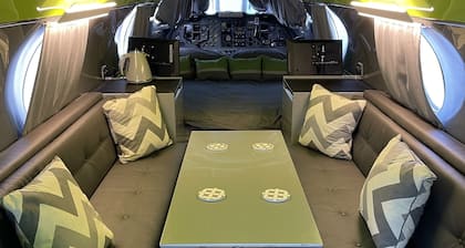 Quirky group accommodation