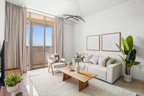 TV, offices - Silkhaus Modern 2BDR | Julphar Tower | Reem Island (Abu Dhabi)