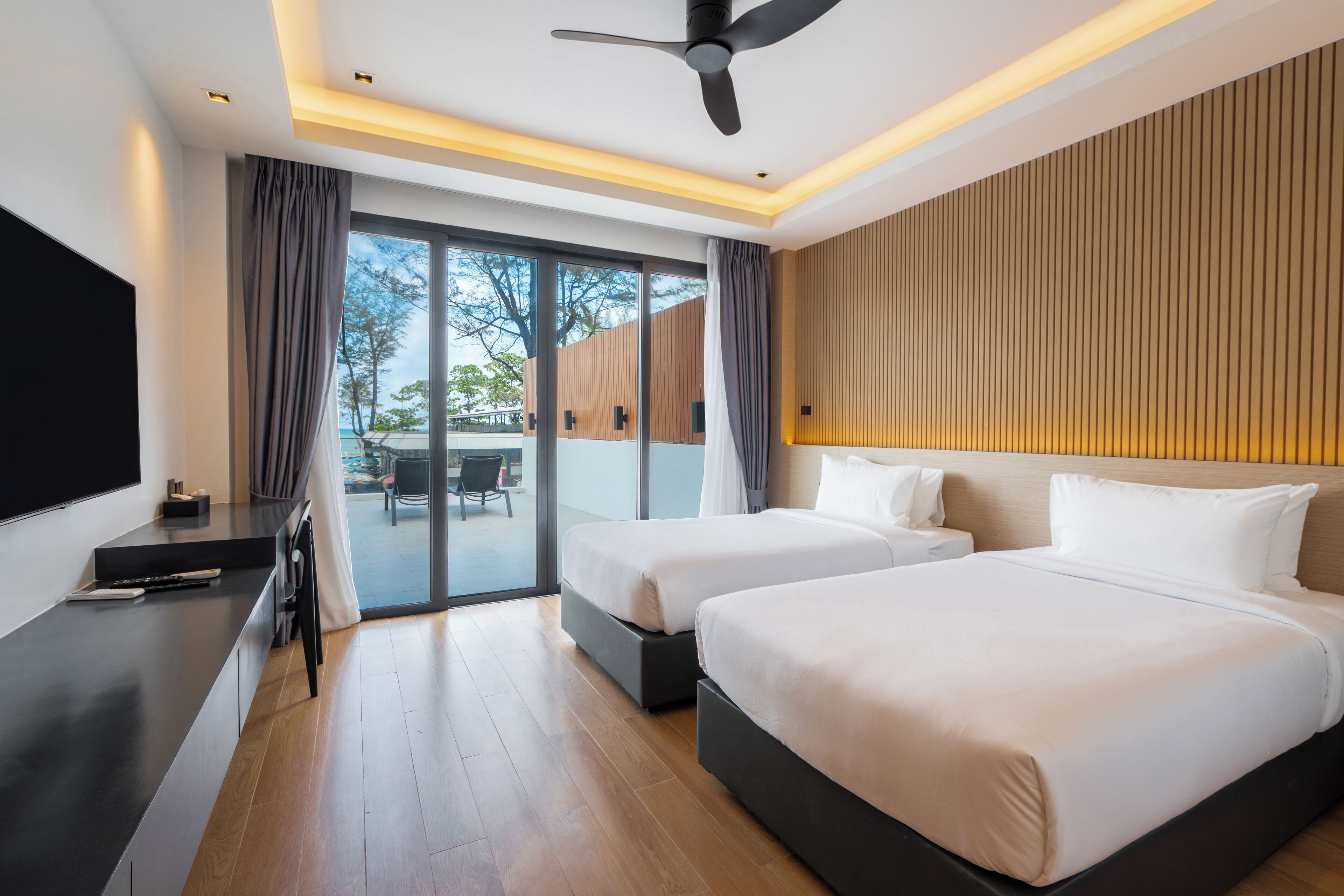 วิลล่า, วิวทะเล | เครื่องนอนระดับพรีเมียม, โต๊ะทำงาน, พื้นที่ทำงานแบบใช้แล็ปท็อป