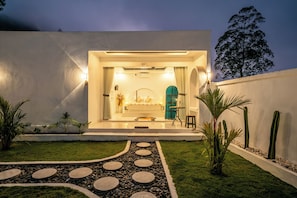 Vista para o jardim