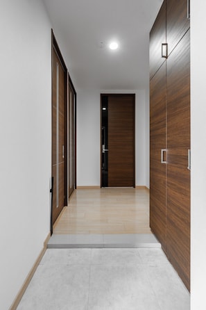 Interior entrance