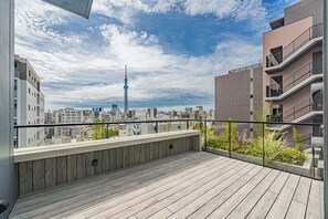 Premier Suite, Balcony, City View (Non Smoking, 1001) | Balcony - Apartment Hotel 11 Asakusa 2 (Tokyo)