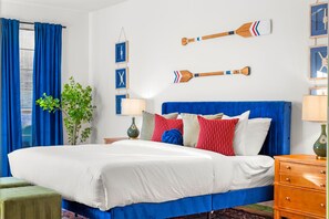 5 bedrooms, iron/ironing board, travel crib, WiFi