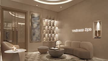 Couples treatment rooms, sauna, hot stone massages, Thai massages