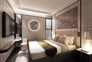 Superior Room | Bathroom | Free toiletries, hair dryer, bathrobes, slippers - Manevi Premier Hotel  (Hoan kiem)