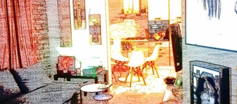 Cozy apartment on the ground floor of a country cottage.