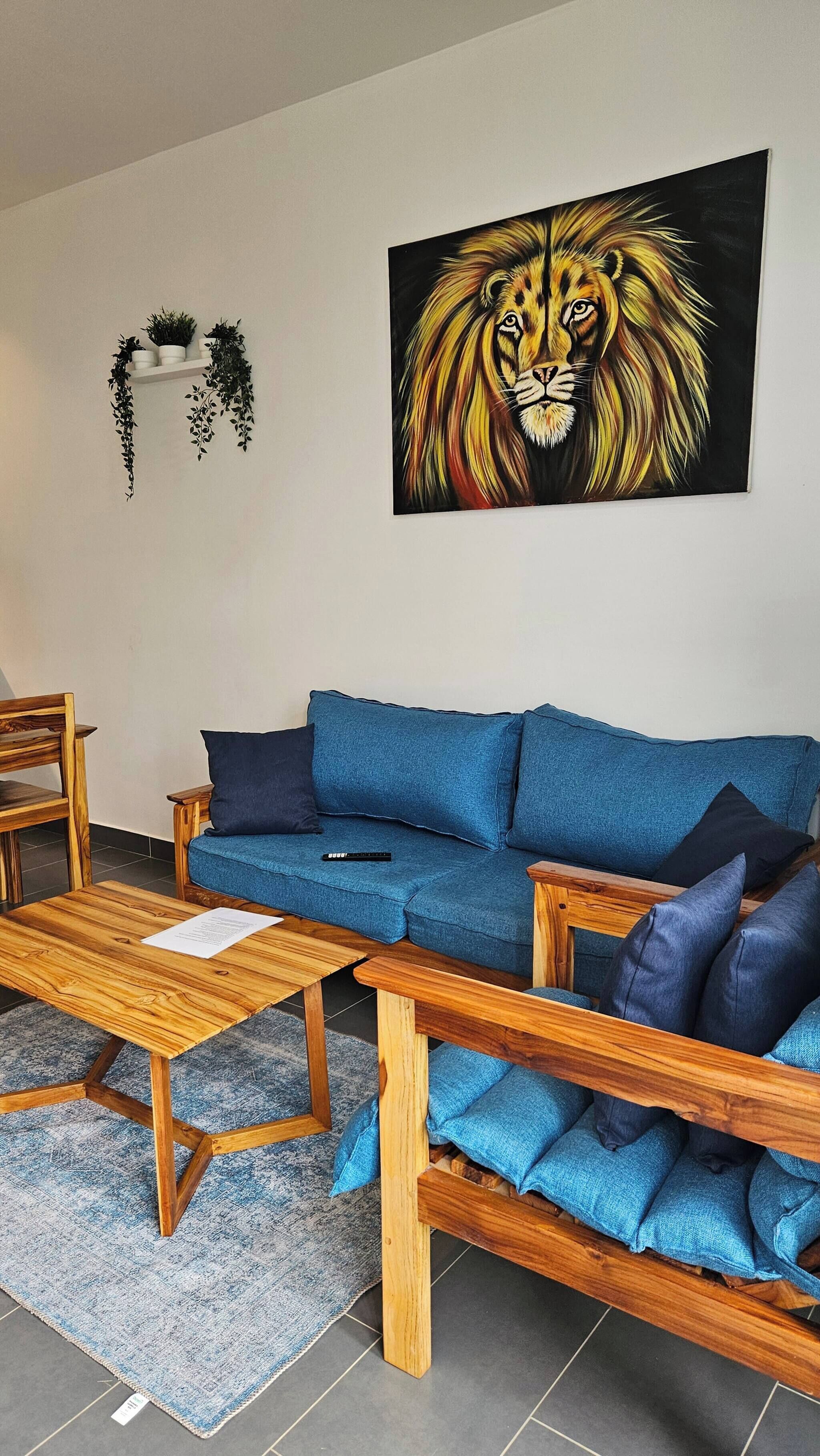 Apartemen, 2 kamar tidur | Ruang keluarga