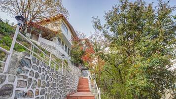 Façade de l’hébergement