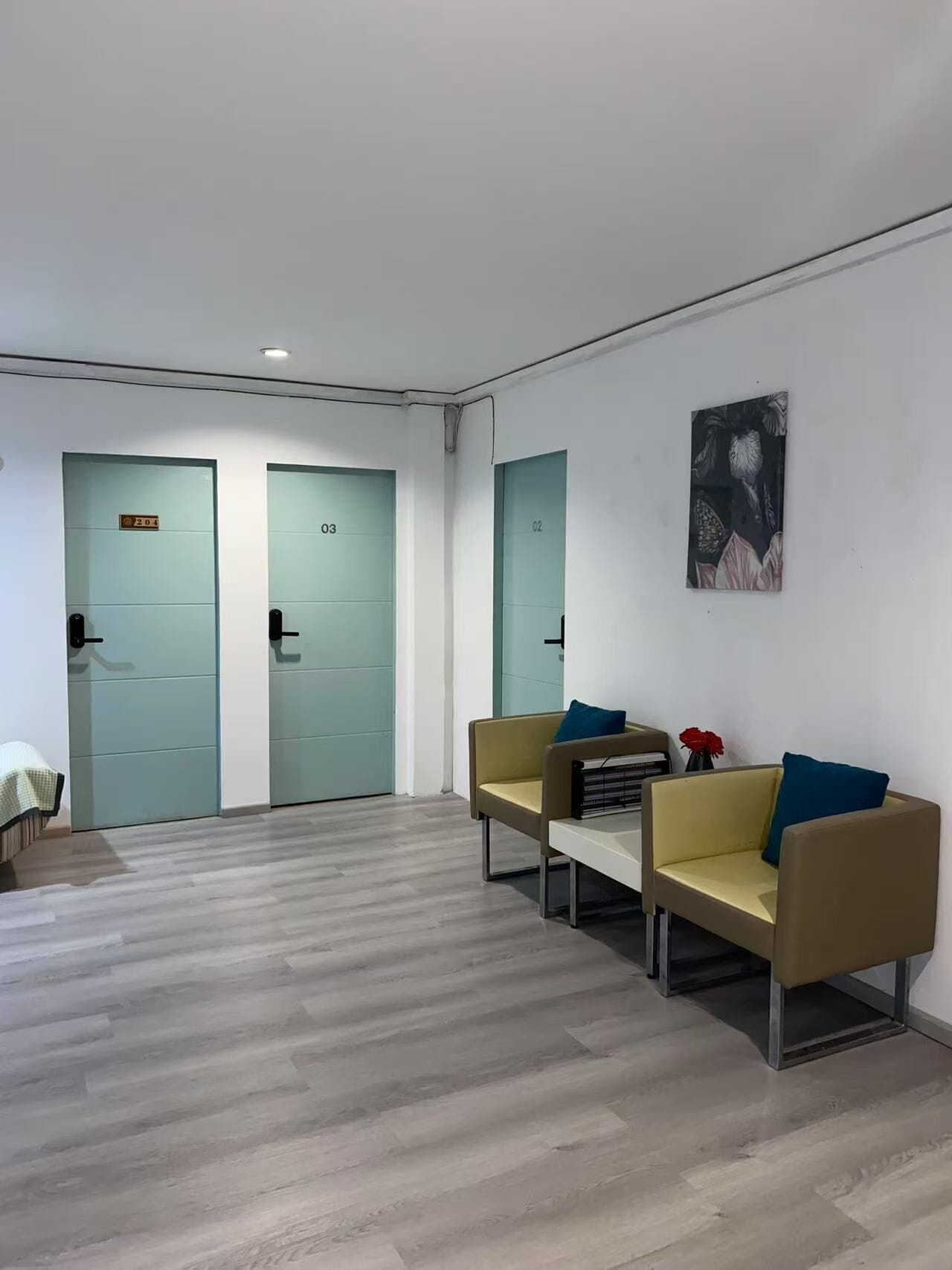 Khu tiếp khách ở sảnh