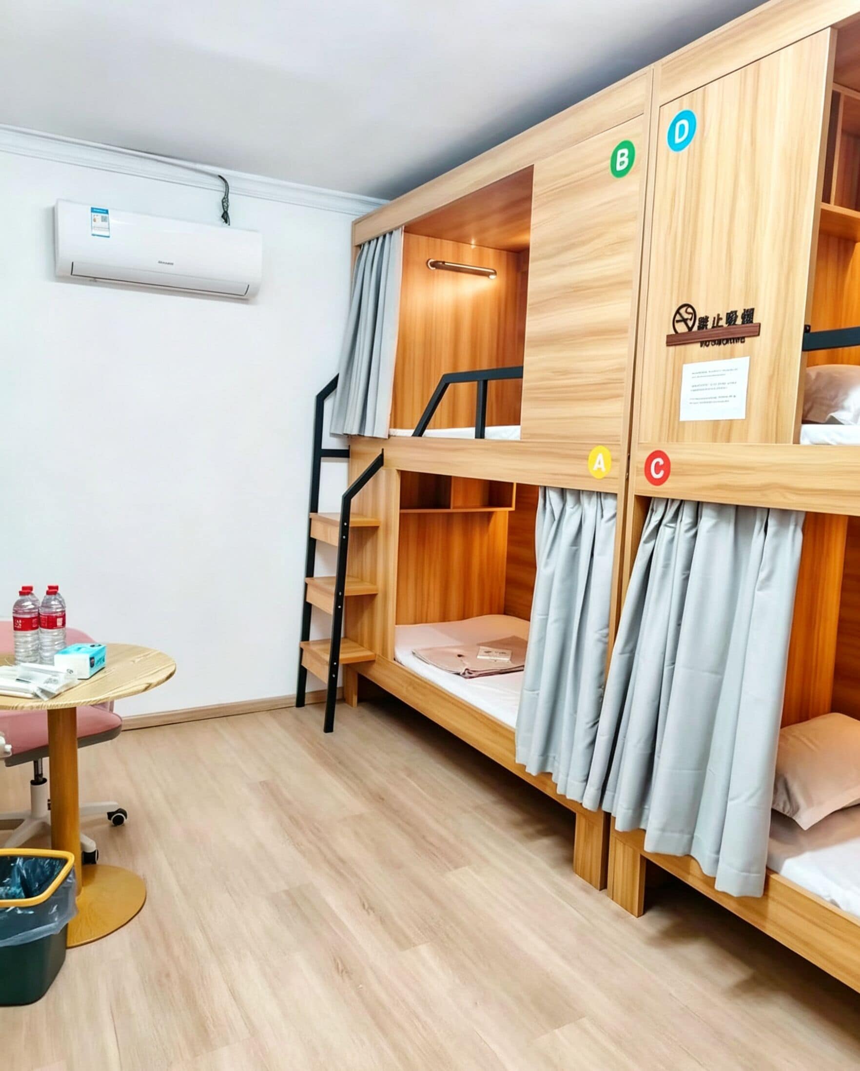 Basic Quadruple Room | Blackout drapes, soundproofing, free WiFi