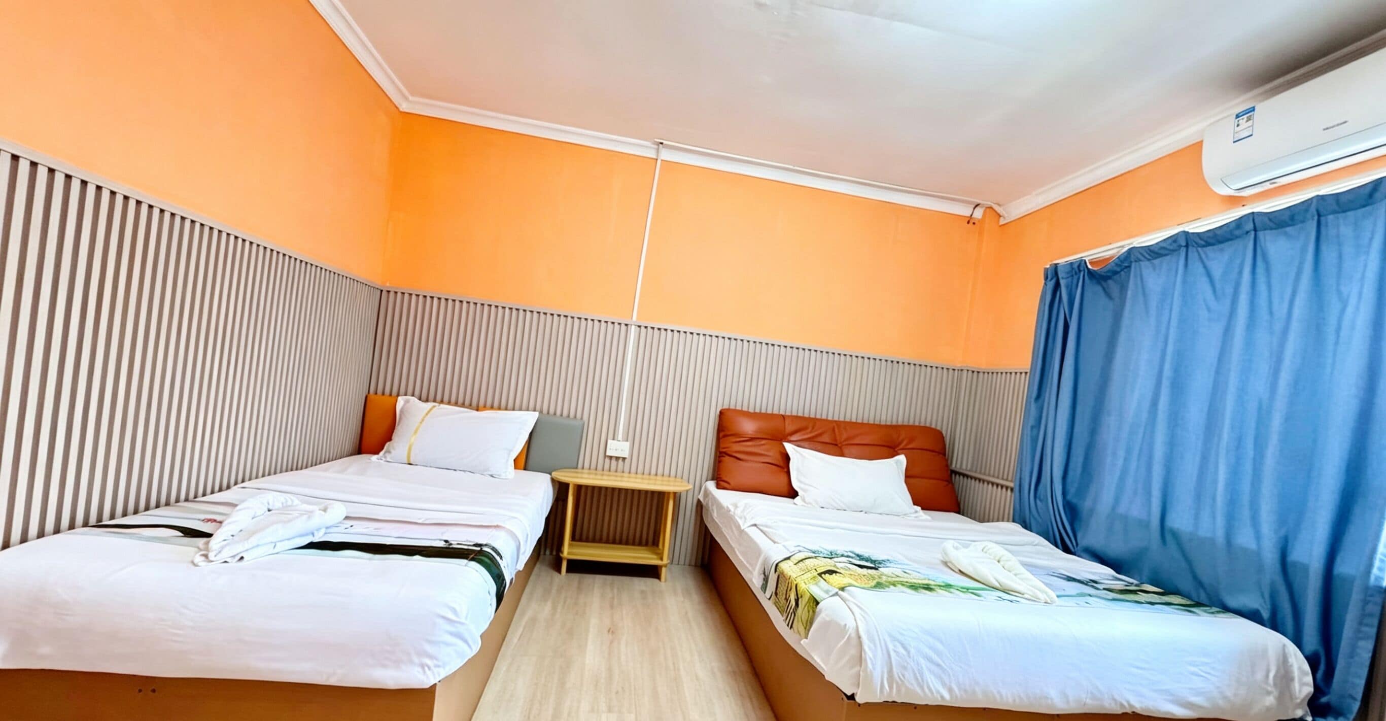 Classic Twin Room, City View | Blackout drapes, soundproofing, free WiFi