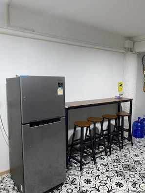 Área de estar no saguão