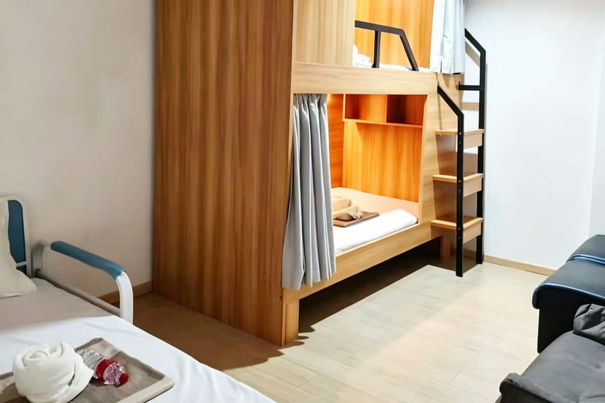Economy Triple Room | Blackout drapes, soundproofing, free WiFi